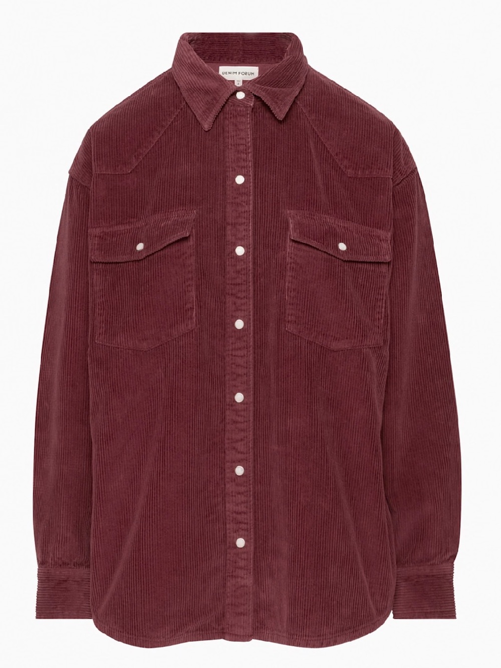 Denim Forum corduroy western shirt size 3 - Picture 7 of 11